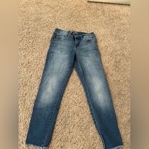 Wit & Wisdom Seamless Ankle Skimmer Denim Jeans 0 PETITE